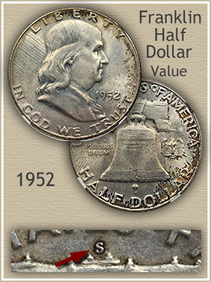 1961 Half Dollar Value Chart