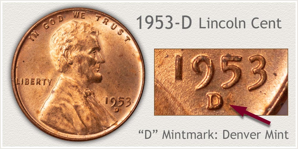 1953-D Lincoln Penny