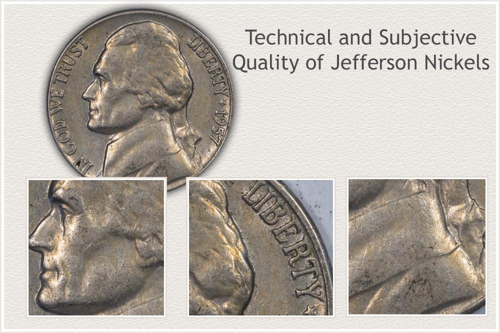 High Quality 1957 Jefferson Nickel