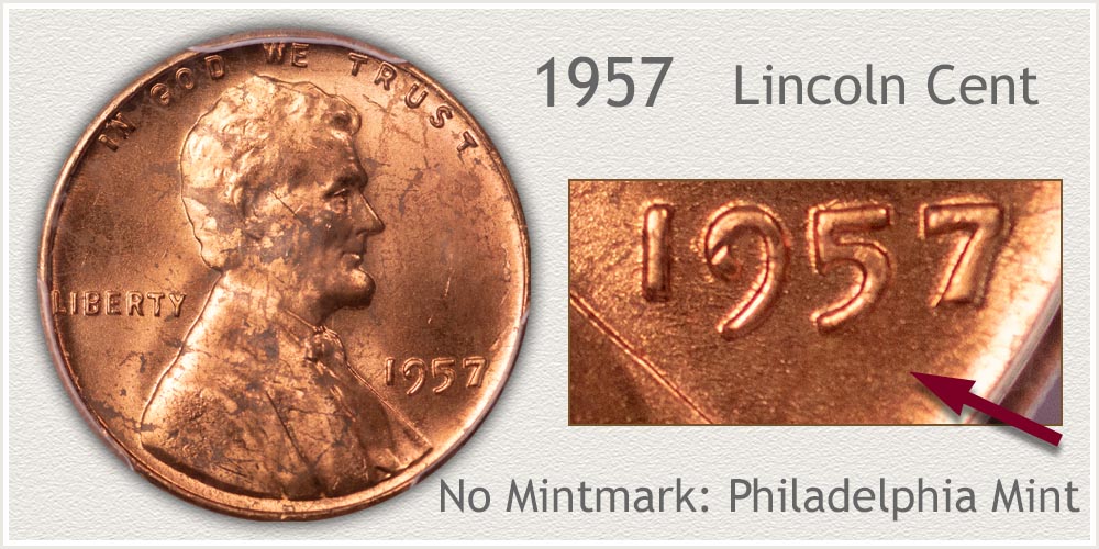 1957 Lincoln Penny