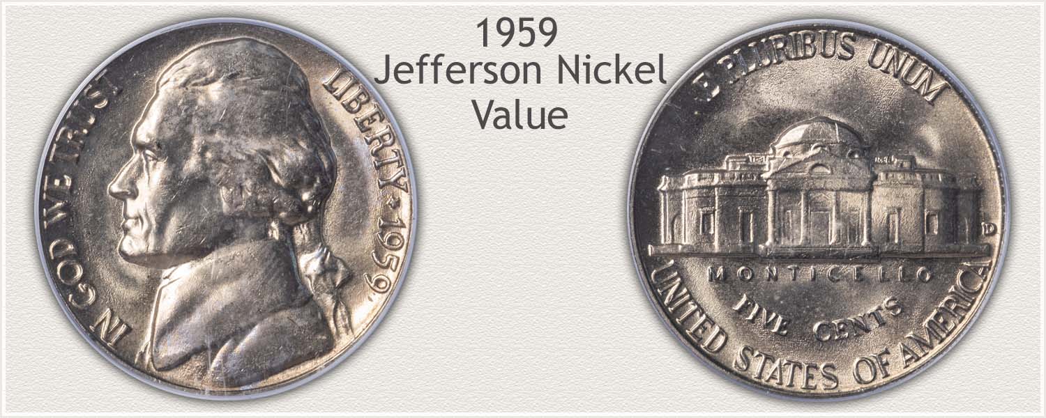 1959 Jefferson Nickel