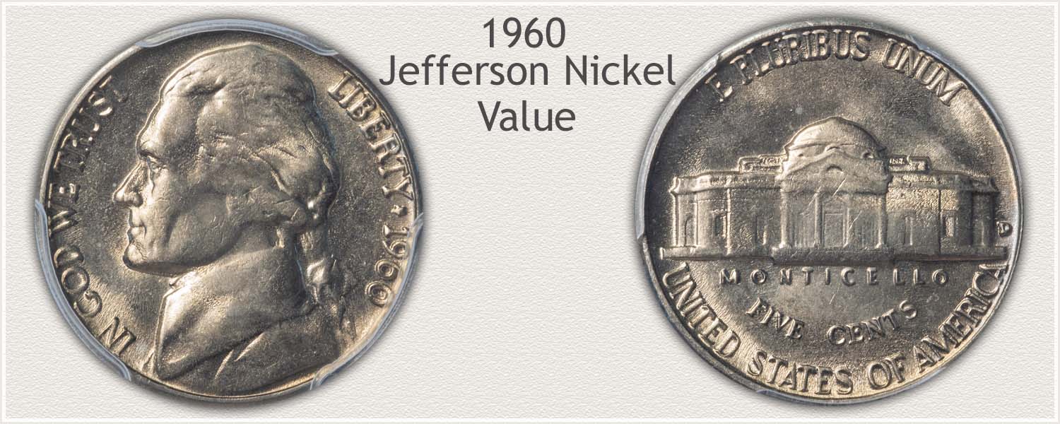 1960 Jefferson Nickel