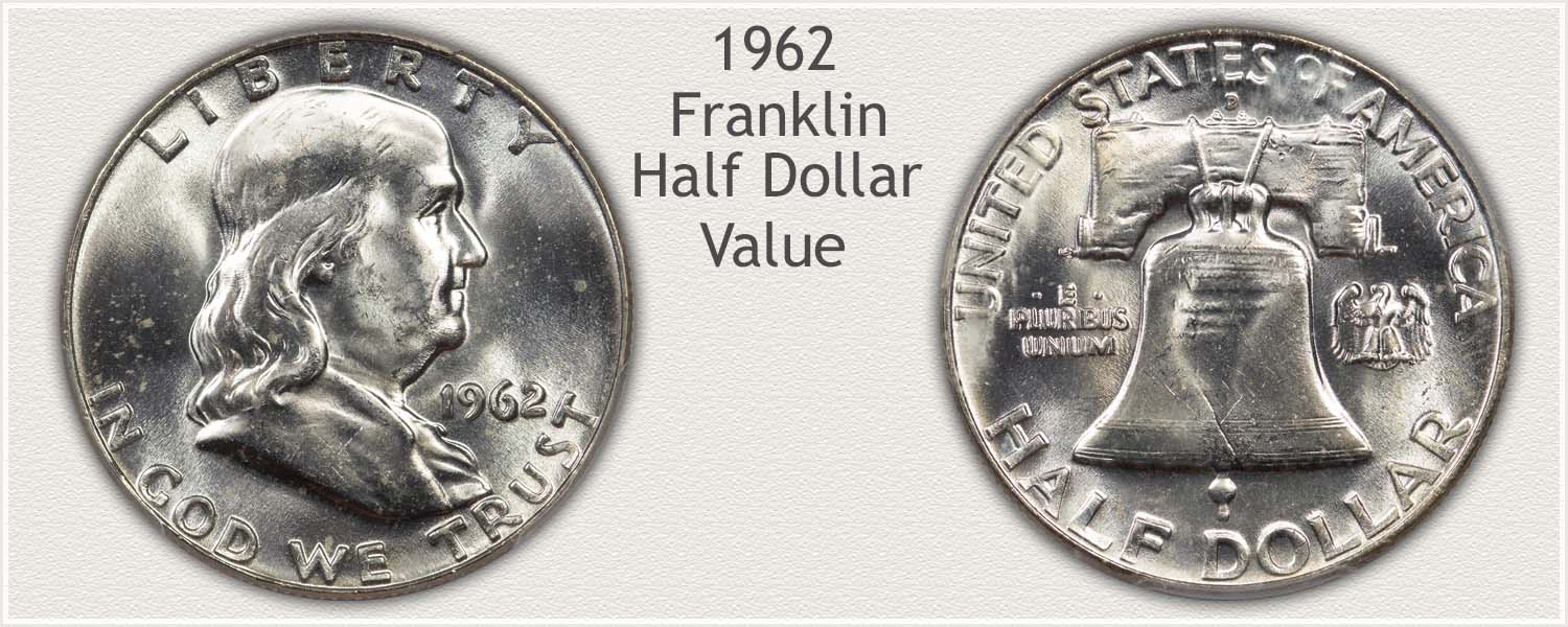 Details about   1962 franklin half dollar Premium Quality Its A Gem 