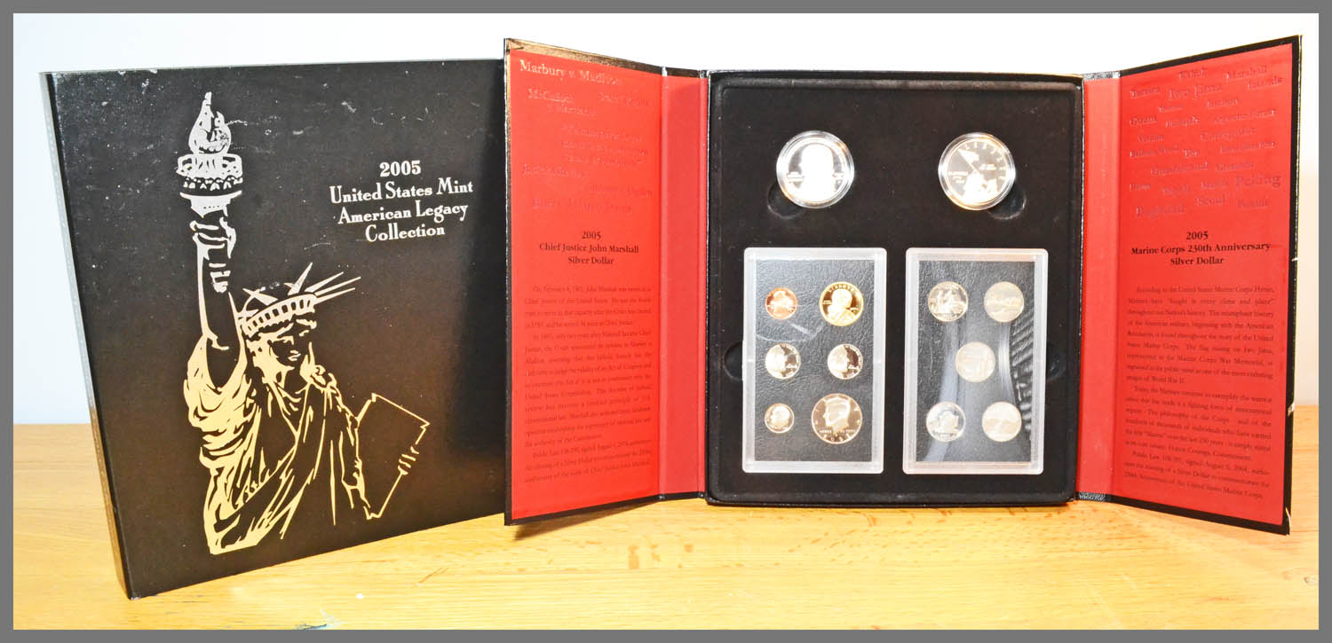 2005 American Legacy Proof Set and Package