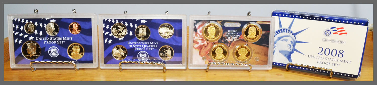 2008 14-Coin Proof Set and Package