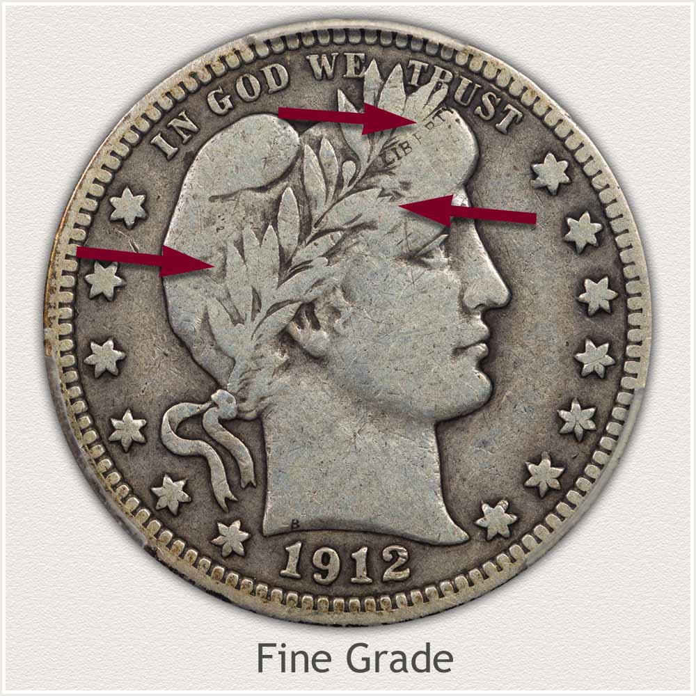 Fine Grade Barber Quarter