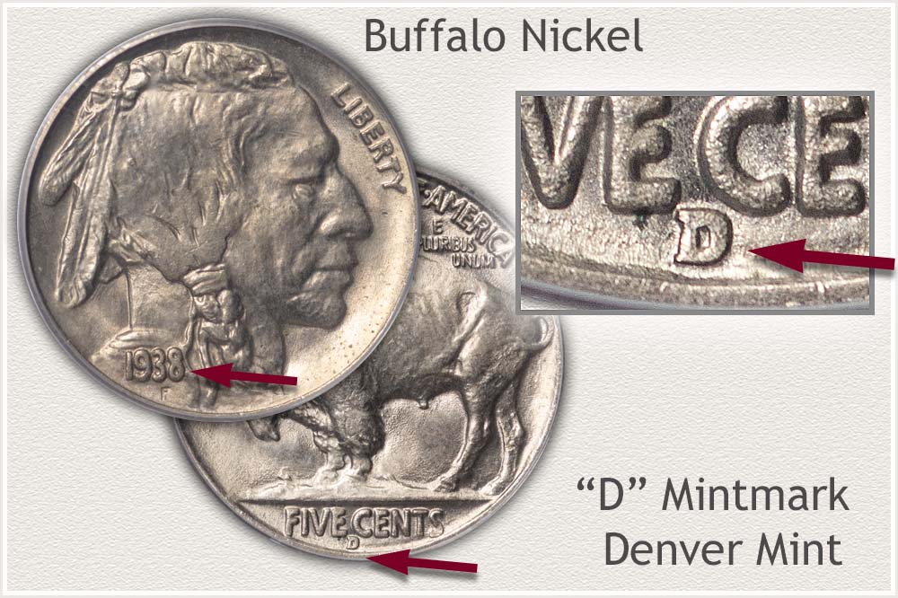 Buffalo Nickels Value Chart