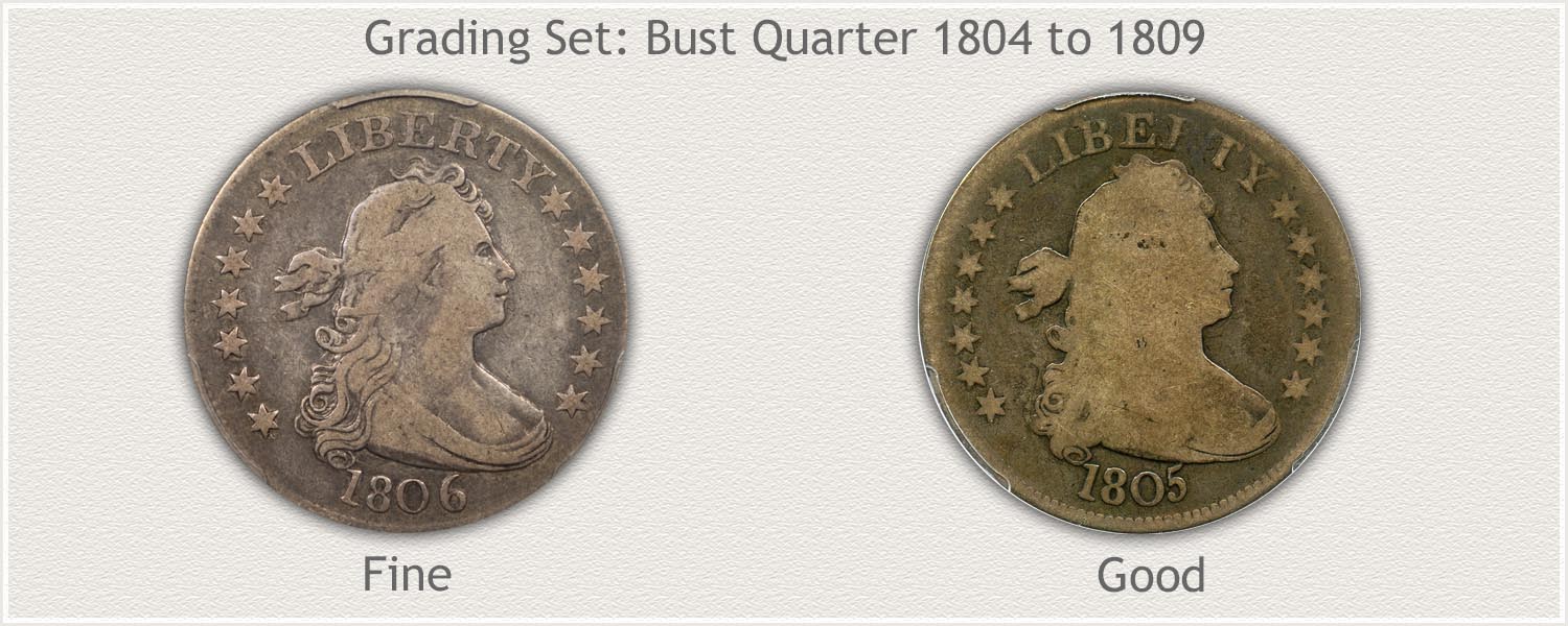 Bust Quarter Grading Set