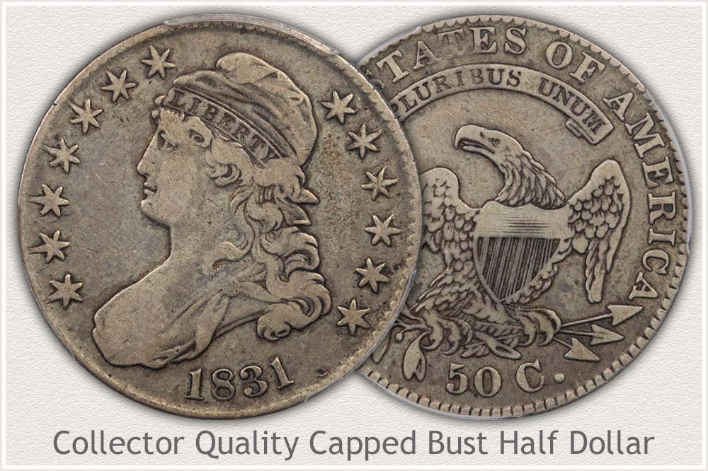Nice Condition Capped Bust Half Dollar