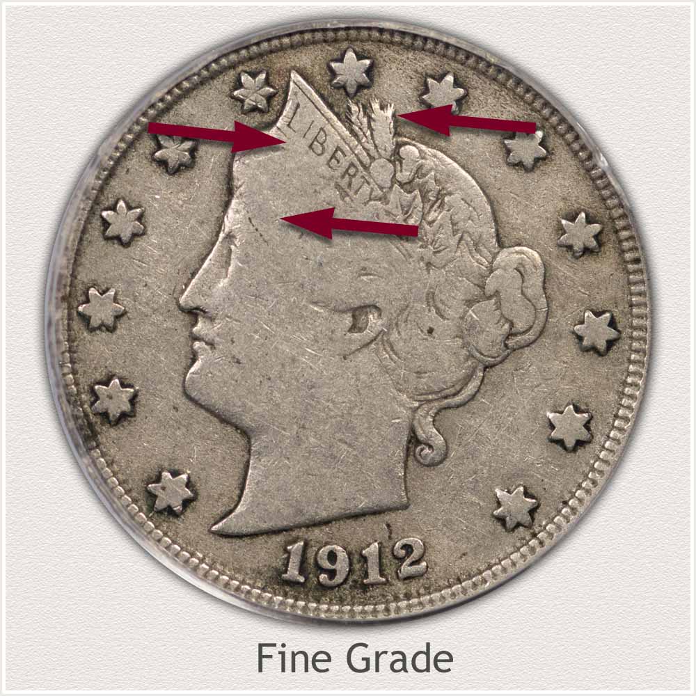 Pleasing Fine Grade Liberty Nickel