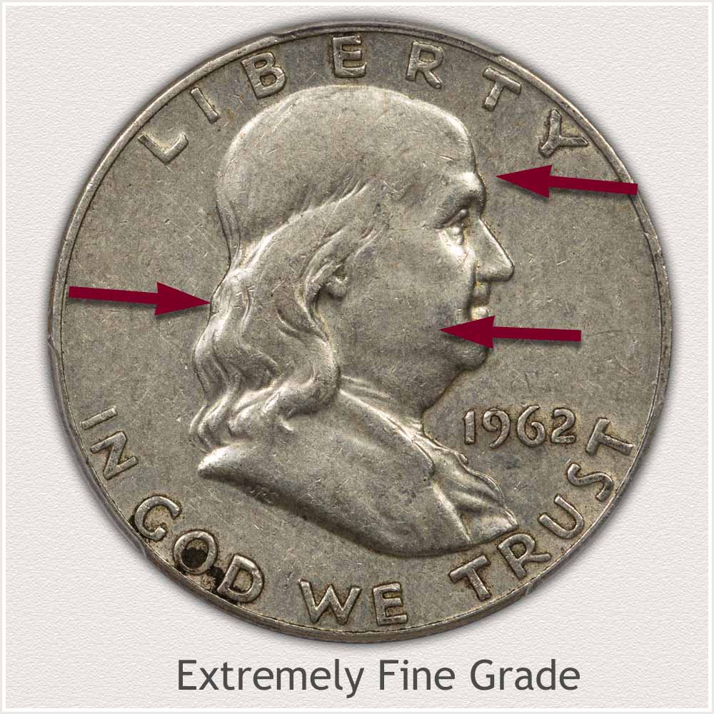 1962 Franklin Half Dollar FREE SHIPPING !!! CH BU !! 