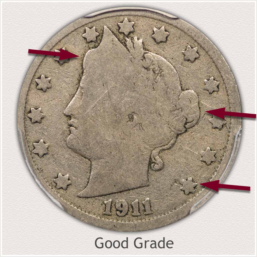 Good Grade Liberty Nickel