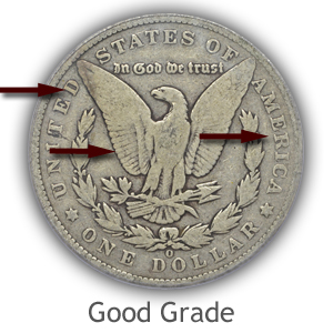 Grading Reverse Good Condition Morgan Silver Dollars