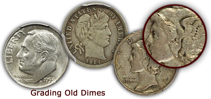 Grading Old Dimes
