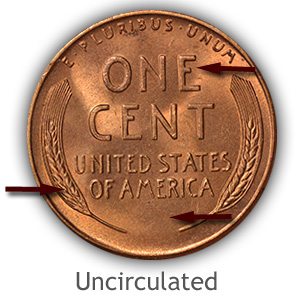 Grading Reverse Uncirculated Lincoln Wheat Penny