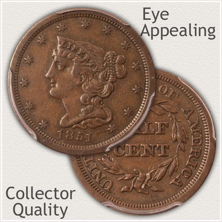 Eye Appealing Half Cent