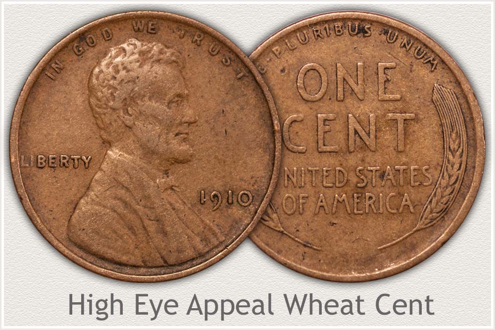 Circulated Wheat Cent with High Eye Appeal