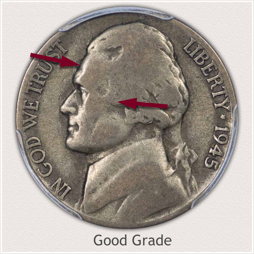 Jefferson Nickel Good Grade