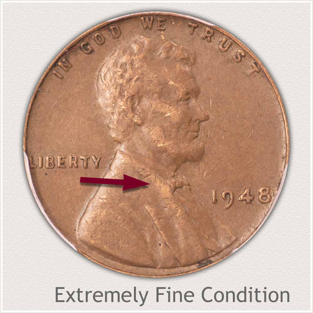 1947 P,D,and S Lincoln cents in Circulated  condition 