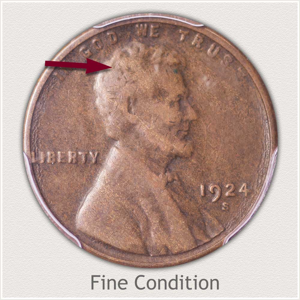 Fine Grade Lincoln Penny