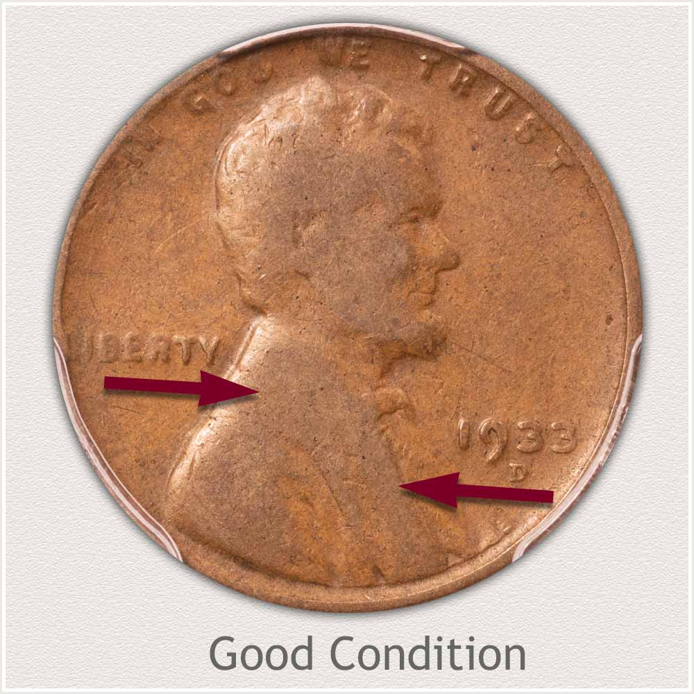 Lincoln Penny in Good Grade Condition