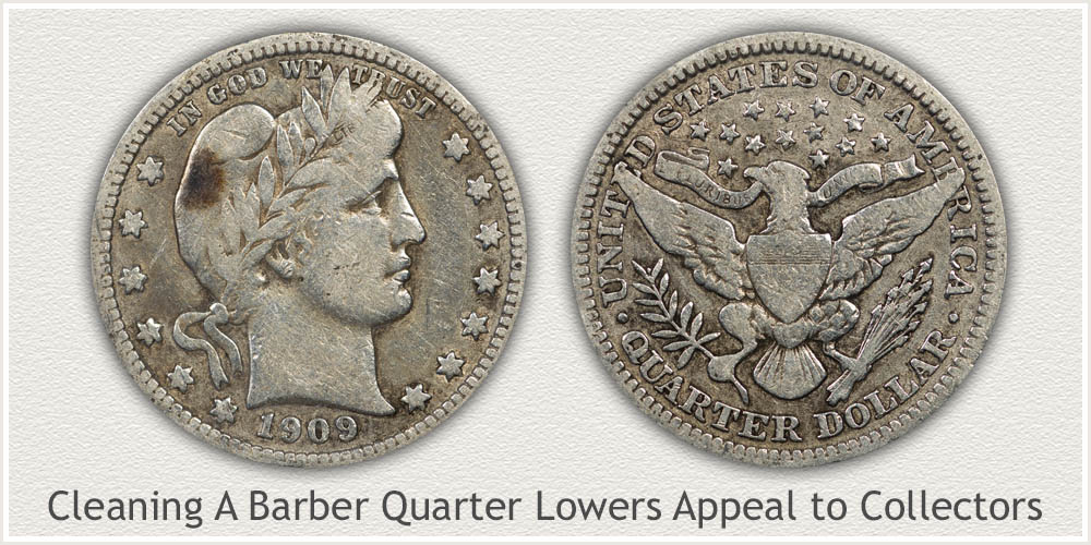 A Cleaned Barber Quarter