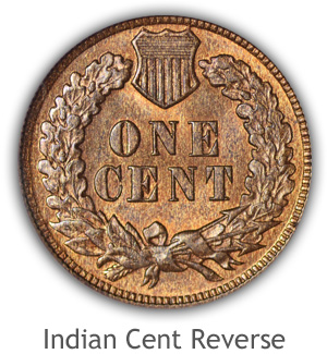 Mint State Indian Cent Reverse