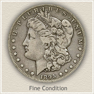 1902 O Morgan Silver Dollar Almost Uncirculated