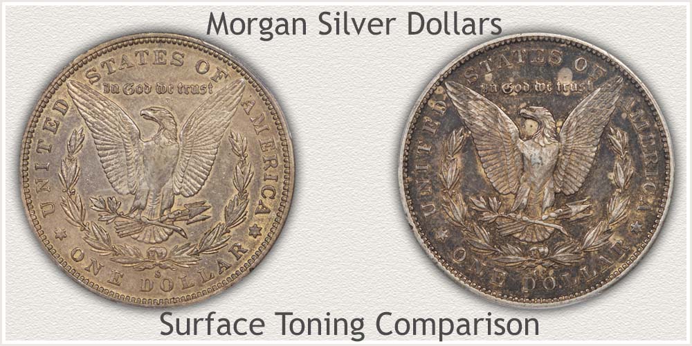 Morgan Silver Dollar Representing the Series