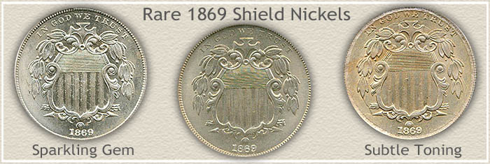 Rare 1869 Nickel Value