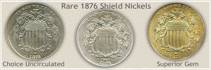 Rare 1876 Nickel Value