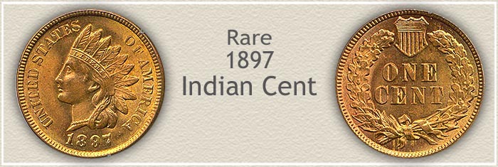 Rare 1897 Indian Penny