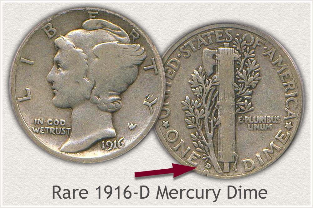 Rare dimes of the twentieth century