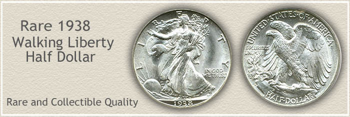 Rare 1938 Half Dollar