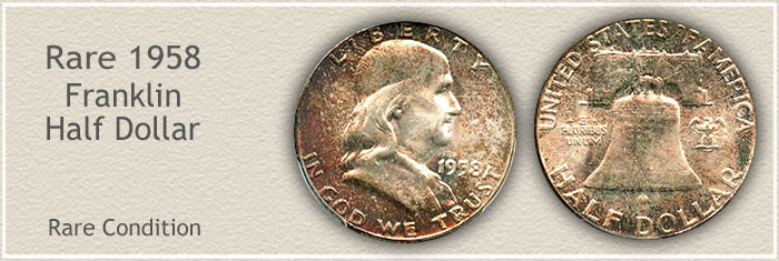 1958 Half Dollar Value Chart