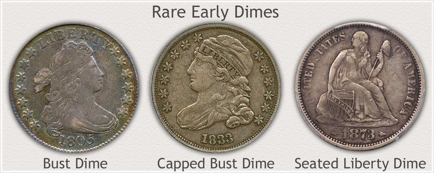 Rare Early Dimes