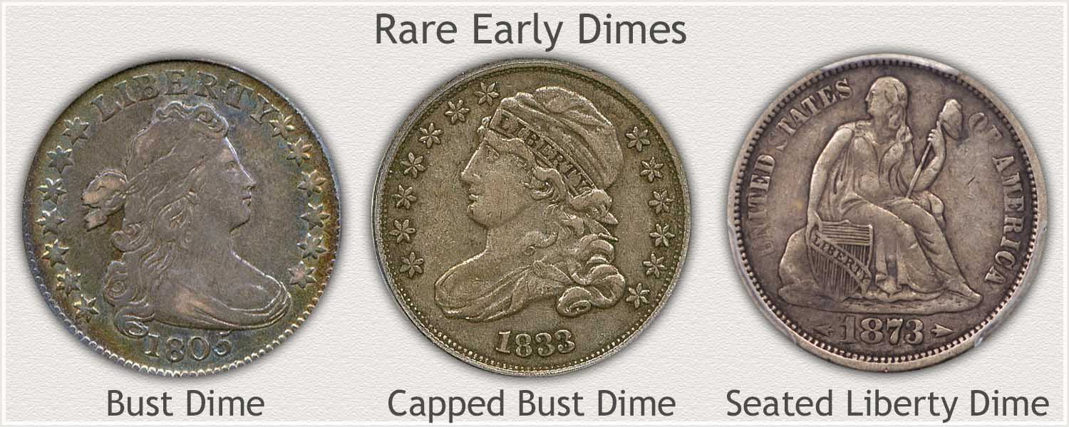 Rare dimes of the twentieth century
