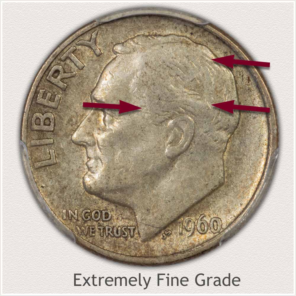 Roosevelt Dime Extremely Fine Grade