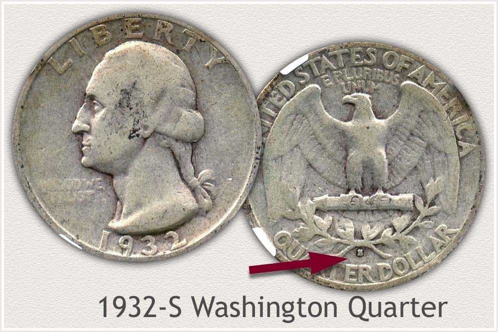 1932-S Washington Quarter