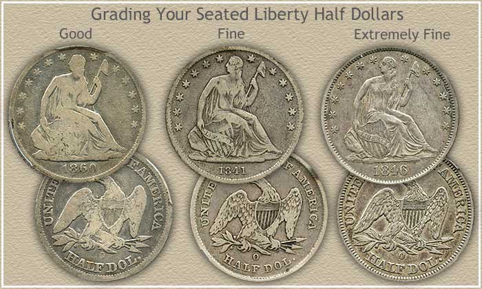 Seated Liberty Half Dollar Value Very Solid Seated Liberty Half Dollar Grading