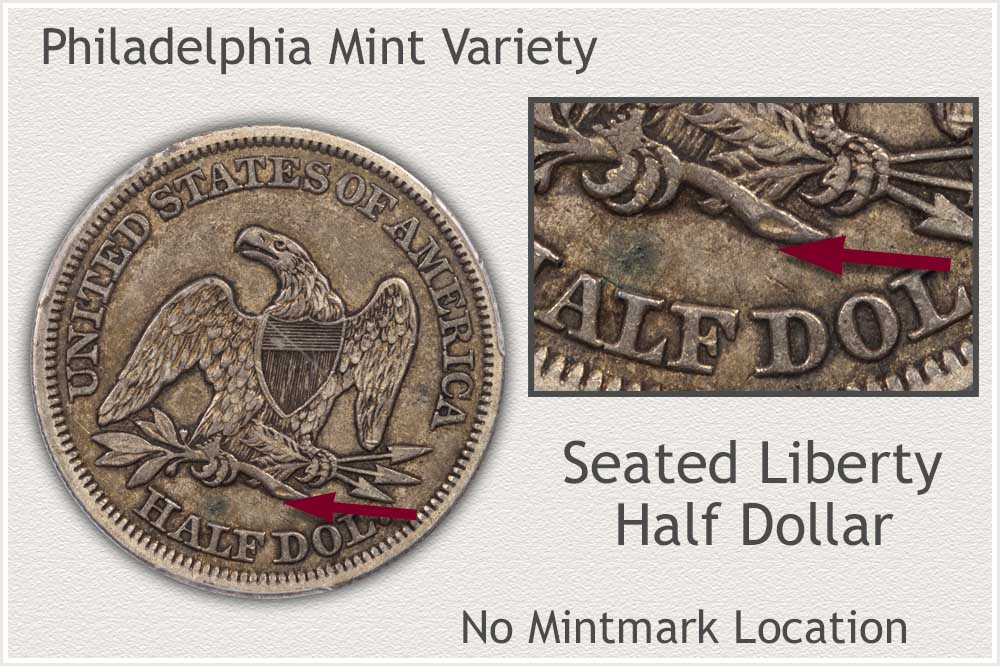 Philadelphia Seated Liberty Half Dollar