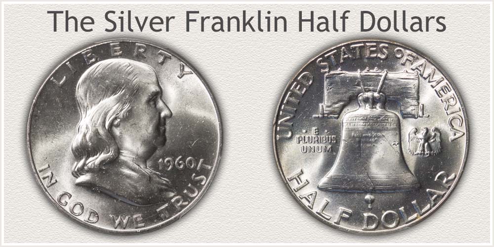 Silver Franklin Half Dollars