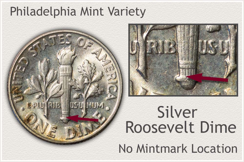 Philadelphia Silver Roosevelt Dime