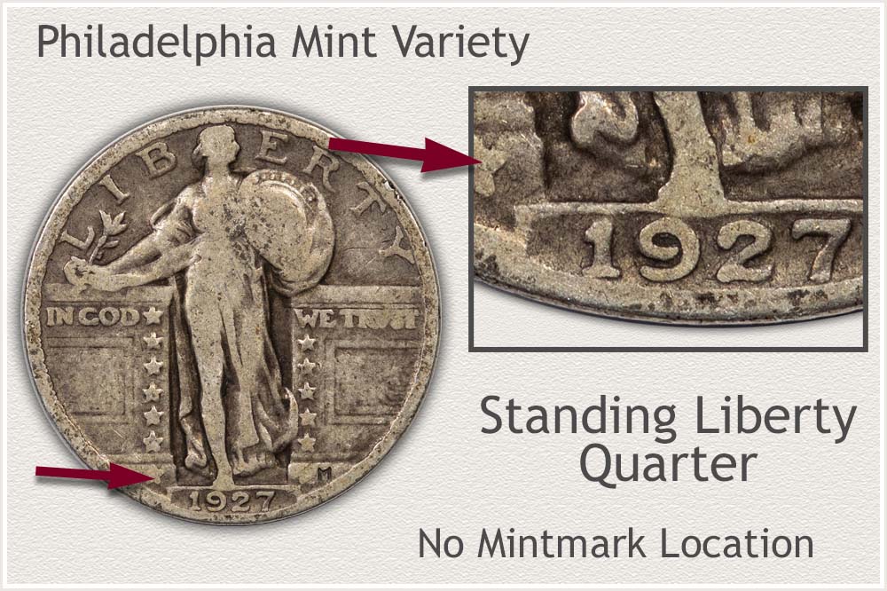 Philadelphia Mint Standing Liberty Quarter