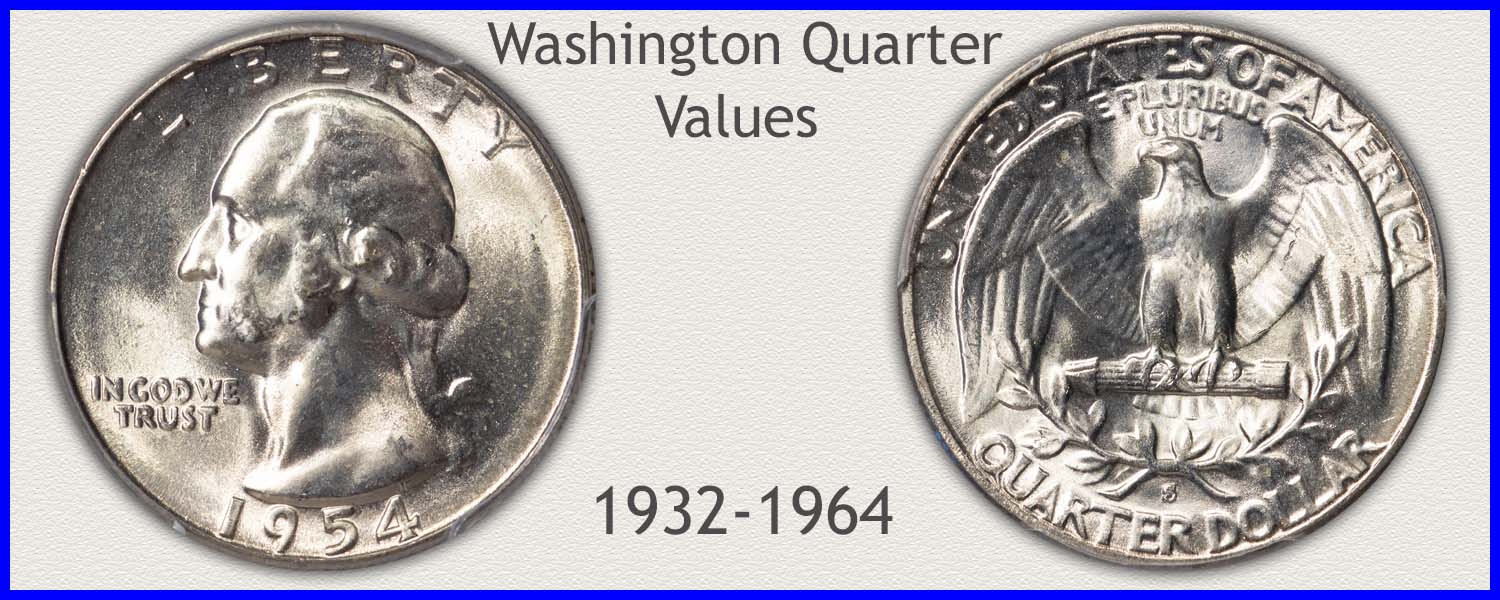 1932-1964 Washington Quarters 