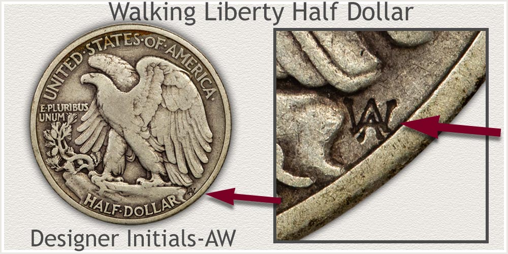 Walking Liberty Half Dollar Designer Adolph A. Weinman