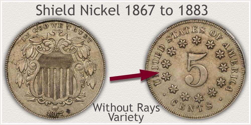 Variety II: Without Rays on Reverse Shield Nickel