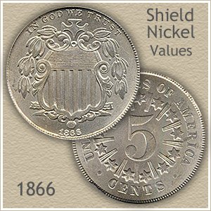 Uncirculated 1866 Nickel Value