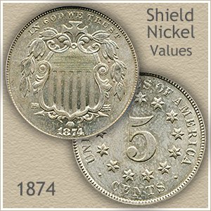 Uncirculated 1874 Nickel Value