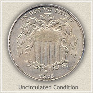 1875 Nickel Uncirculated Condition